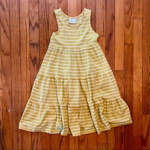 Hanna Andersson Lemon Yellow Twirl Dress